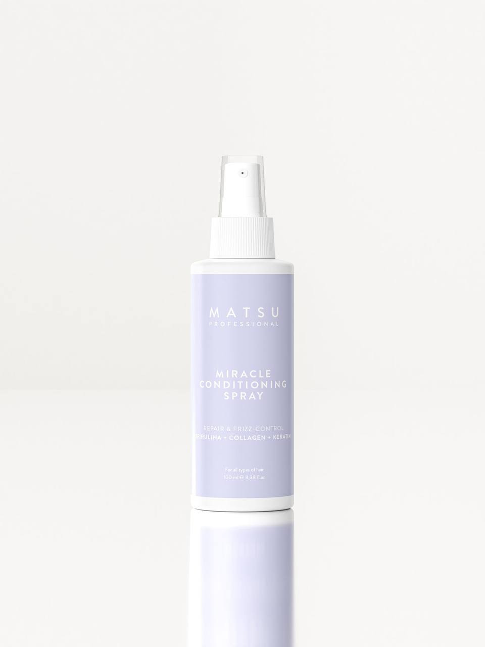 اسپری نرم کننده مو معجزه آسا(تراول سایز) MATSU