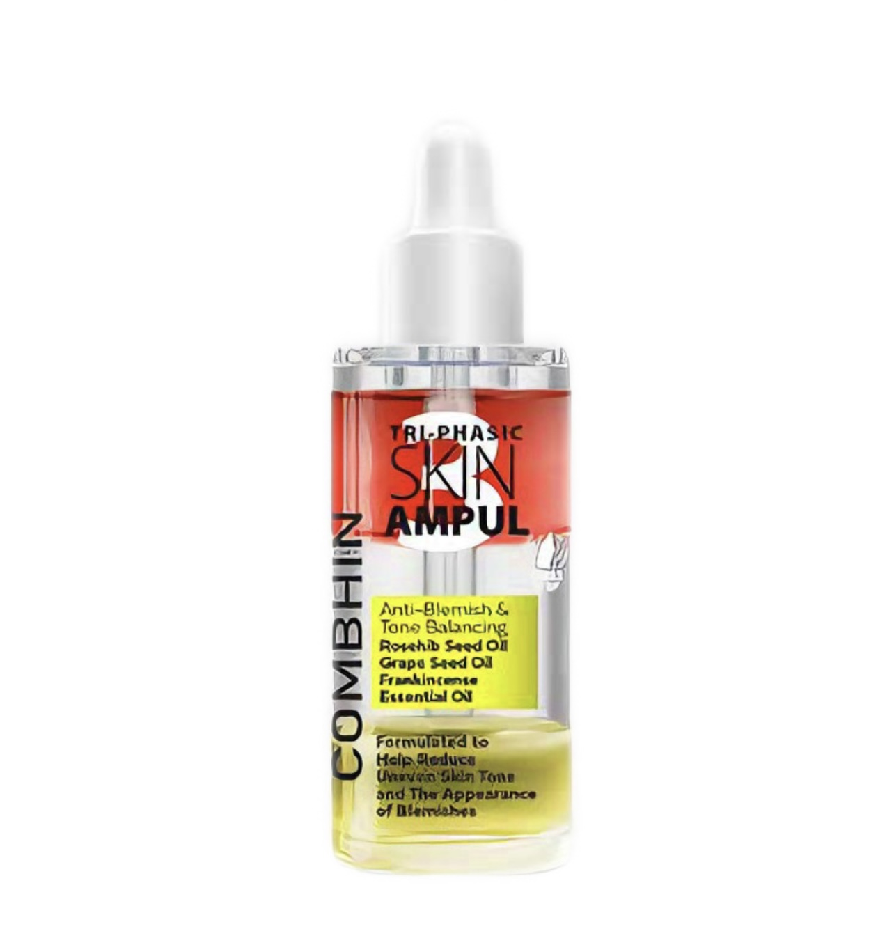 سرم(آمپول) صورت سه فاز مراقبت از پوست/ضد لک و متعادل کننده رنگ پوست