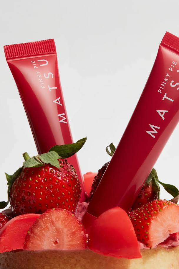 لیپ بالم دو در یک صورتی (توت فرنگی) MATSU