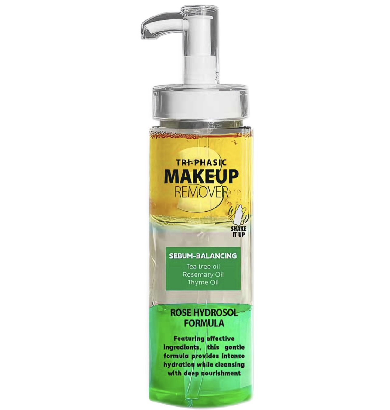 اسپری سه فاز آرایش پاک کن/ ضد جوش و کنترل کننده چربی پوست